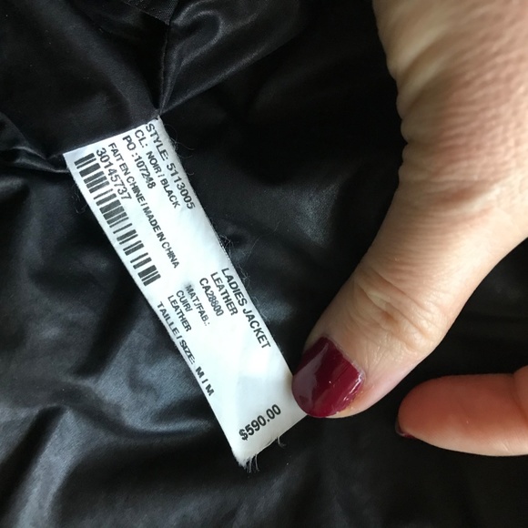 Cropped RUDSAK Leather Jacket - Picture 5 of 9